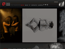 Tablet Screenshot of javierlucas.com